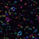 retrocolorflashhearts