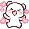 :014White_BearHearts: