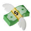 Cash_Flying animated emote | PrizePicks