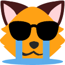 fox_cool_cry Discord emoji