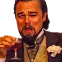 4_DicaprioLaugh Discord sticker - The Goon Garden 18+