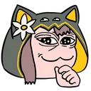 pepecatthink