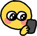 cutePhoneBlush Discord emoji