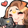 Moon_girl_hugs_Moon_cat