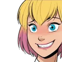 Gwenpoolawkwardsmile
