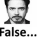 false