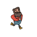 Comrade_Run_Point animated Discord emote | AdVenture Communist