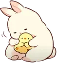 chick_bunny_hug