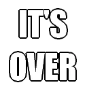 itsover