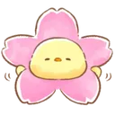 chick_flower