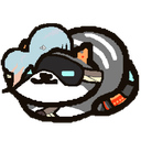 MewchiLoaf_ParadoxPaws Discord emoji