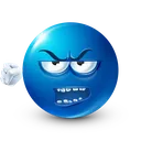 FistShakingOldManBlueEmoji