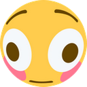 flushed Discord emoji