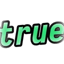 true true
