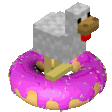 1123minecraftchickendonut animated Discord emote | Realm Explorer | Find & Promote