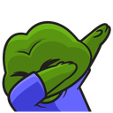 1243pepedab Discord sticker - Realm Explorer | Find & Promote