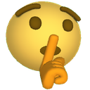 shush custom emote from Speakeasy