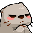 otter_think Discord emoji