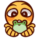 frog_holding Discord emoji