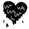 drippedheart