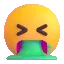 facevomiting