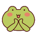 25Happyfrogemojigif100000FunnyGi