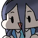 arisu_staring