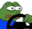 :pepethefrogdriving: