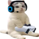 catsittingverycomfortablegaming