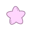 AU_pastelpinkstar