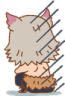 Inosuke_upset Discord emoji