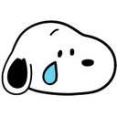 snoopy_tear Discord Emoji from Speakeasy