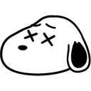 snoopy_rip Discord sticker | Speakeasy