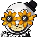 horrorartsunflowerglasses