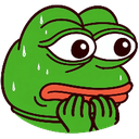 Pepe_nervous_sweat