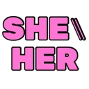 she
