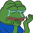 pepecry animated GIF emoji from Adultcord 🧿
