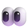 Eyes animated emote from Μ Λ Υ V Ι L L Ξ🌿