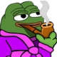 pepesmoke Discord sticker from mr LEGEND