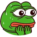 Pepe_nervous_sweat