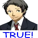 true