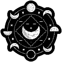 GothBlackStarAndMoon