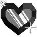 GothBlackBoosterHeart