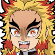 Rengoku_excited Discord emoji
