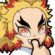 Rengoku_Thumbsup Discord emoji