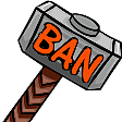 banhammer Discord sticker - Phasmophobia Germany
