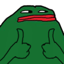 pepegreat custom emote from Midnight Secret Club