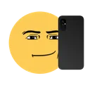 manfaceonphone