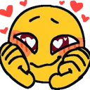 blushing