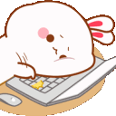 mochibunny4 animated Discord emote from Μ Λ Υ V Ι L L Ξ🌿